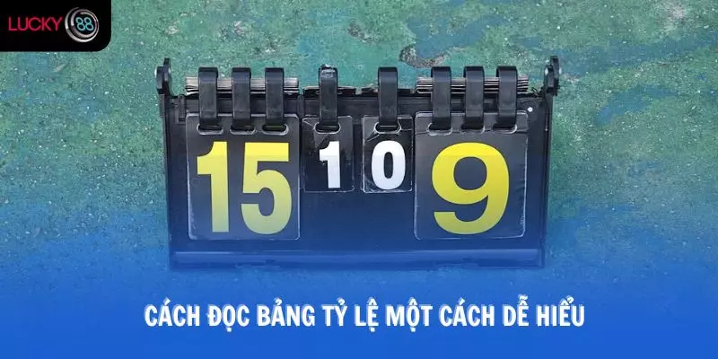 Cách đọc bảng tỷ lệ một cách dễ hiểu